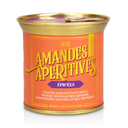 Amandes apéritives Epicées - Maison Bremond - 100 g | Livraison de boissons Gaston