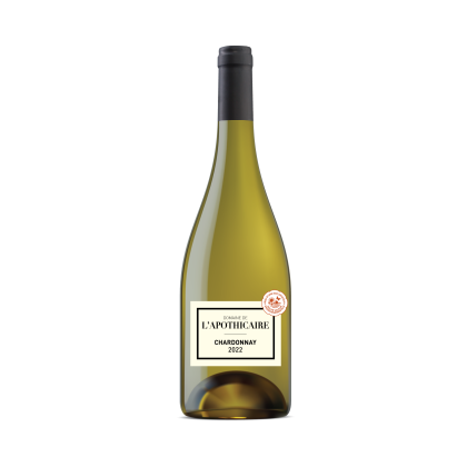 Domaine de l'apothicaire Chardonnay - France Languedoc - Blanc - 75 cl | Livraison de boissons Gaston