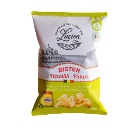 Les chips de Lucien - Pickles - 125 g | Livraison de boissons Gaston