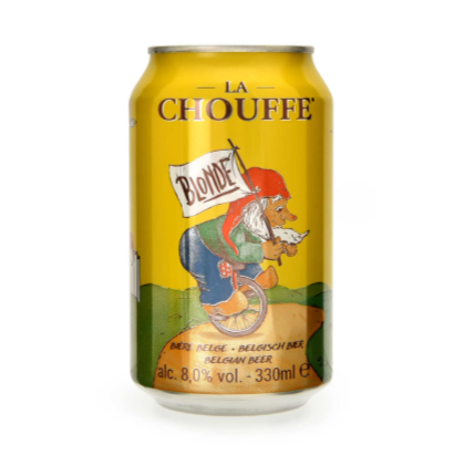 Chouffe 8 cans - 24 x 33 cl | Livraison de boissons Gaston