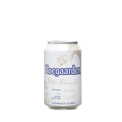 Hoegaarden blanche cans pack 8 - 24 x 33 cl | Livraison de boissons Gaston