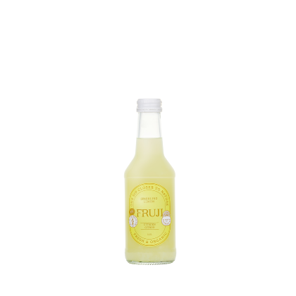 Citron pétillante BIO - Fruji - 25 cl | Livraison de boissons Gaston