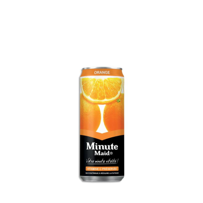 Minute Maid sleek cans - Orange - 24 x 33 cl | Livraison de boissons Gaston