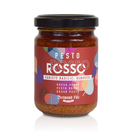 Pesto Rosso - Maison Bremond - 130 g | Livraison de boissons Gaston