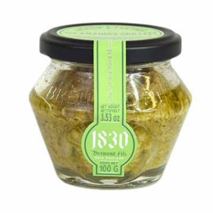 Pulpe d'olives vertes et amandes grillées au vinaigre balsamique blanc - Maison Bremond - 100 g | Livraison de boissons Gaston